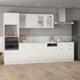 vidaXL Onderkast met Lade Lyon (Wit) - 34% Korting!