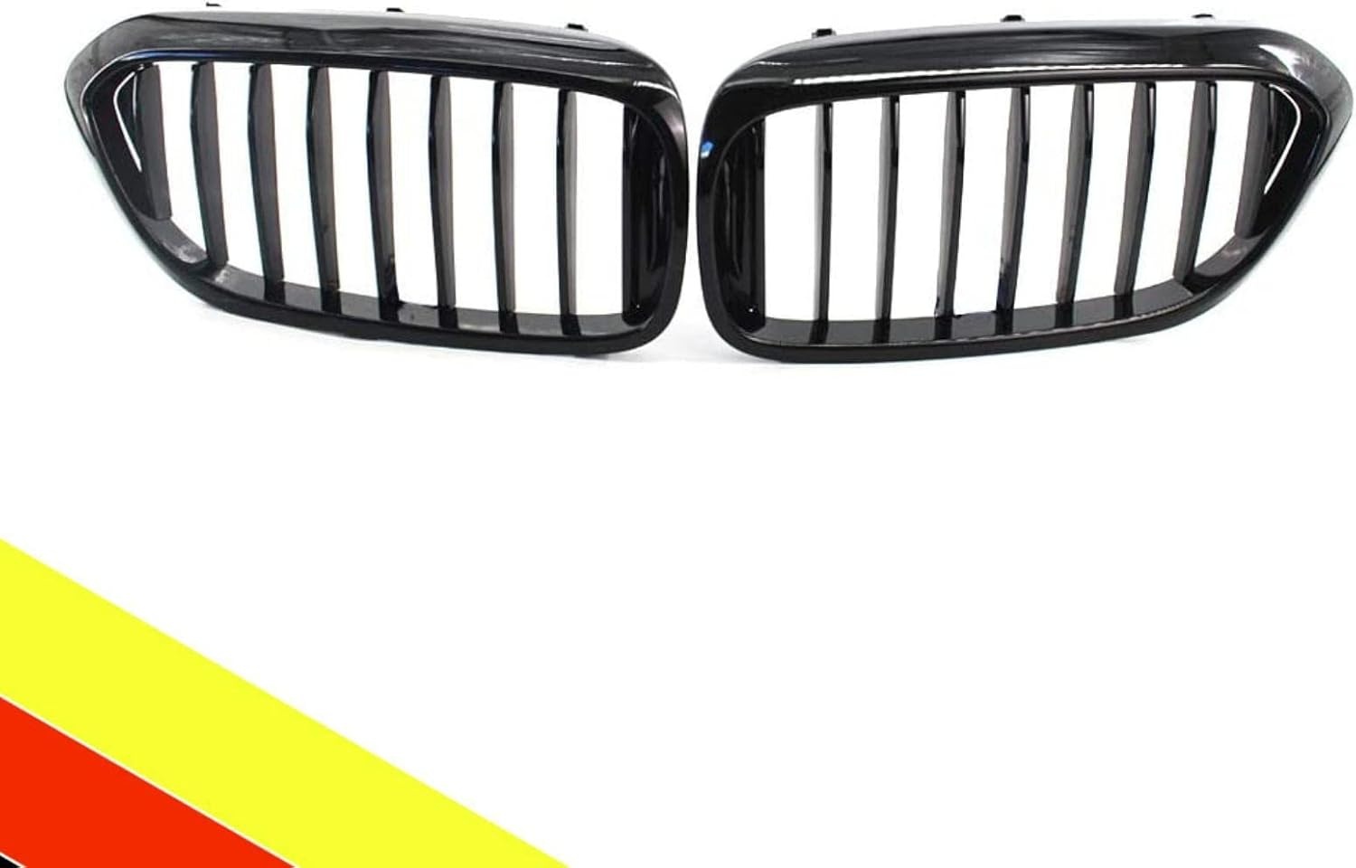 Niergrille Sport voor BMW 5 Serie G30 G31 2017-2021 528LI 530LI 540LI Glanzend Zwart Enkele Brug ABS
