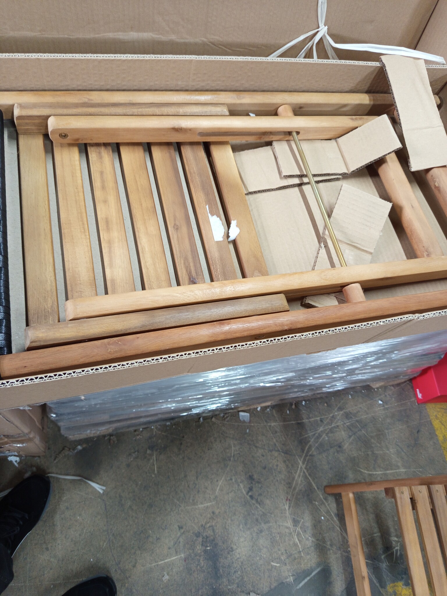 vidaXL Opklapbare stoelen, 2 stuks, zwart, massief acaciahout en polyrotan.