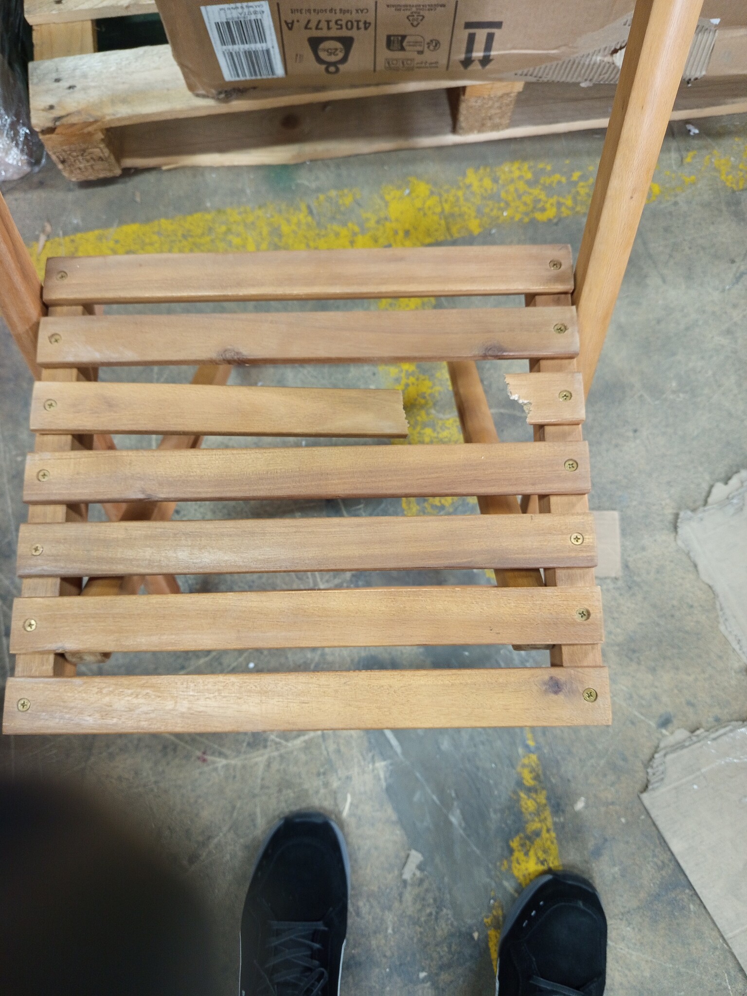 vidaXL Opklapbare stoelen, 2 stuks, zwart, massief acaciahout en polyrotan.