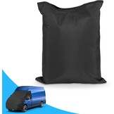 Voorruit Wrap Cover Vervanging voor Renault Master 2010-2024, Vervanging voor Opel Movano 2010-2024, Luxe Zonwering Volledige Okklusie Voorruitafdekking 420D Vervanging voor Nissan NV400 (Zwart)