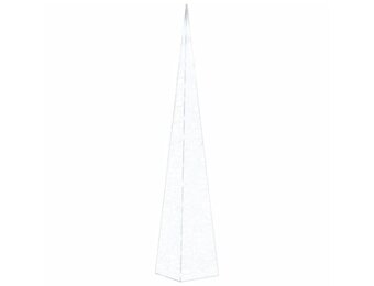 vidaXL LED Lichtkegel 120 cm Acryl Koudwit - 46% Korting
