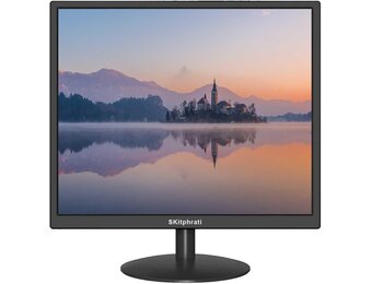 SKitphrati 19 inch LED PC Monitor - 1280x1024 - 75Hz - HDMI & VGA - Zwart