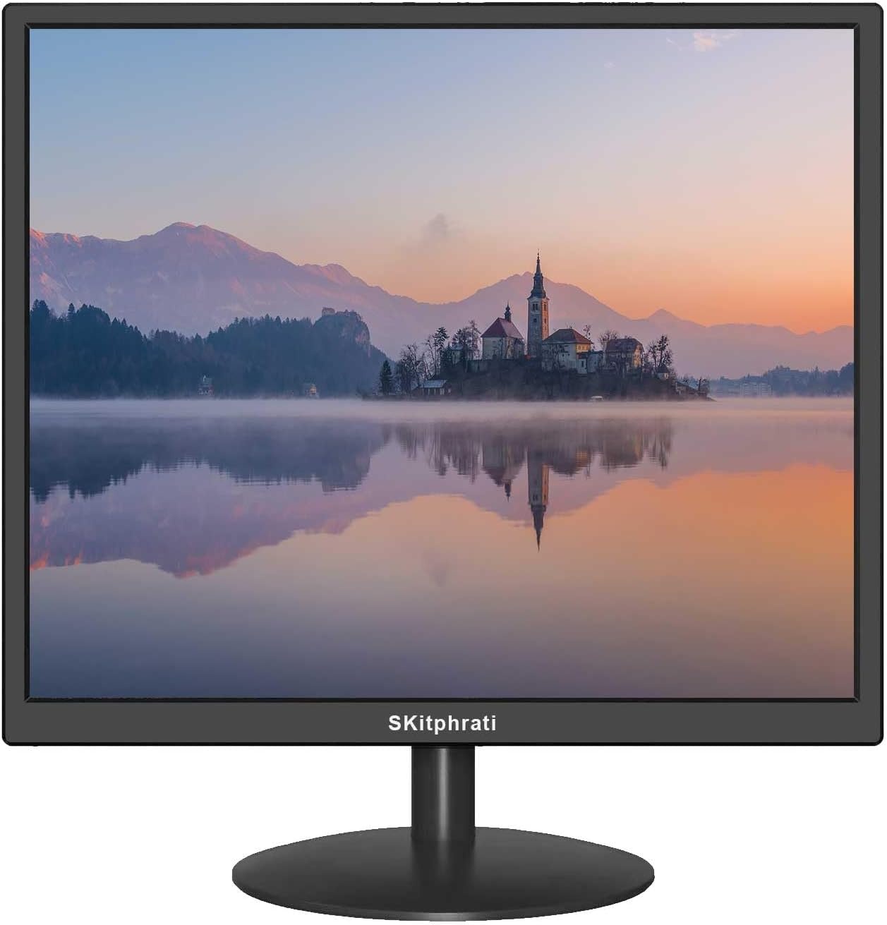 SKitphrati 19 inch LED PC Monitor - 1280x1024 - 75Hz - HDMI & VGA - Zwart