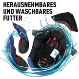 NENKI NK-868 Systeemhelm - ECE 22.06 Gecertificeerd - Mat Zwart - Maat L