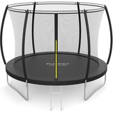 Trampoline Buiten met Veiligheidsnet - 312 cm - Zwart - Max 120 kg - -26%