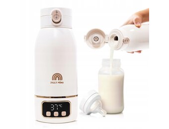 Draadloze Flessenwarmer 500ml: Snel & Stil, Onderweg