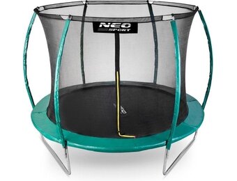 Trampoline 305 cm Groen - Veilig & Ingraafbaar - 35% Korting