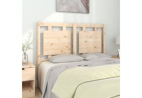 Massief Grenenhouten Hoofdbord 125,5x4x100 cm - 33% Korting