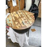 vidaXL Salontafel Massief Gerecycled Hout - Zwart (54% Korting)