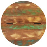 vidaXL Salontafel Massief Gerecycled Hout - Zwart (54% Korting)