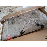 vidaXL Metalen Kerstboom Decoratie Zwart 140 cm - 66% Korting