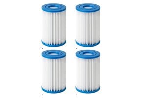 4x Zwembadfilters Type 2 - 13.5cm x ø10.5cm - 3028L/u
