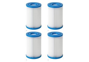 4x Zwembadfilters Type 2 - 13.5cm x ø10.5cm - 3028L/u