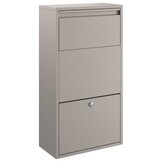 vidaXL Pakket Inwerp Box met Slot - Roestig, 44x22x82cm Cortenstaal (-34%)