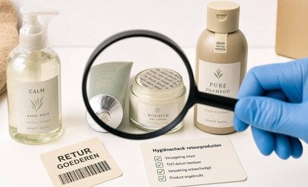 Persoonlijke verzorging via retour: hygiënecheck per producttype