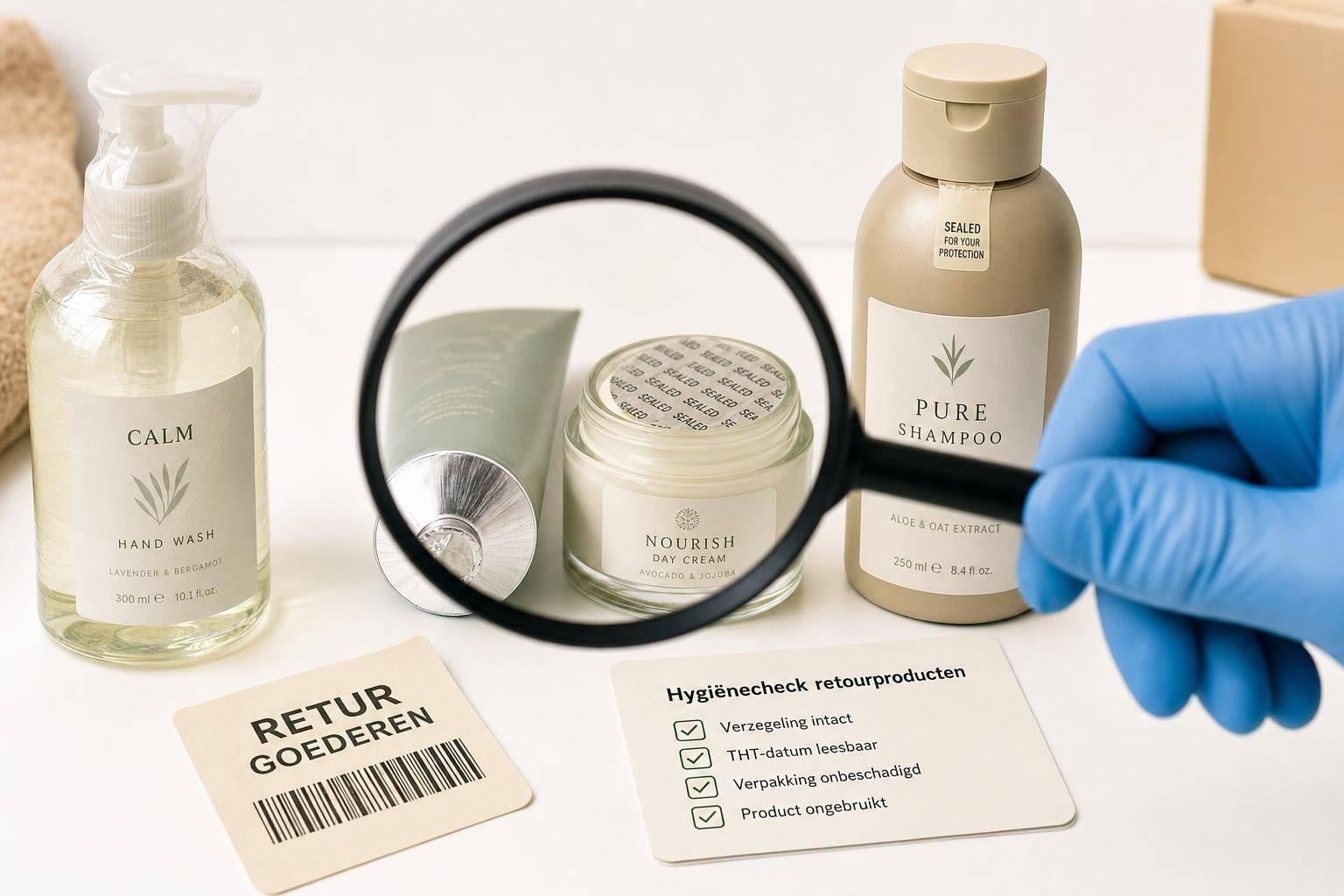 Persoonlijke verzorging via retour: hygiënecheck per producttype