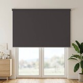 vidaXL Buitenrolgordijn UV-bescherming Antraciet 100 x 230 cm (B x H)