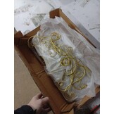 Metalen Kerstboom met Standaard - Goud (90 cm) - 53% Korting