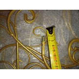 Metalen Kerstboom met Standaard - Goud (90 cm) - 53% Korting