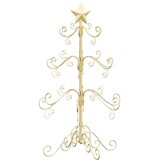 Metalen Kerstboom met Standaard - Goud (90 cm) - 53% Korting
