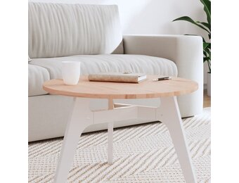 vidaXL Tafelblad rond Ø60x1,5 cm massief beukenhout