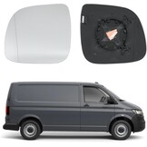 Buitenspiegelglas verwarmbaar voor VW Transporter T5 T6 2009-2019 links asferisch rechts convex