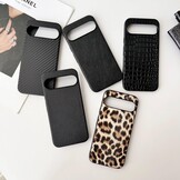 Hoesje Google Pixel 7 | PU Leer Leopard Print | Ultra Dun | Krasbestendig Schokabsorberend TPU frame | Verhoogde Randen | Anti-slip