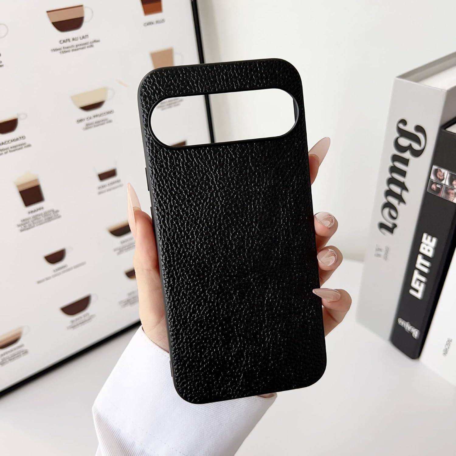 Hoesje Google Pixel 7 | PU Leer Leopard Print | Ultra Dun | Krasbestendig Schokabsorberend TPU frame | Verhoogde Randen | Anti-slip