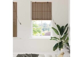 vidaXL Bamboe Raamblind Bruin 80x160cm - 33% Korting