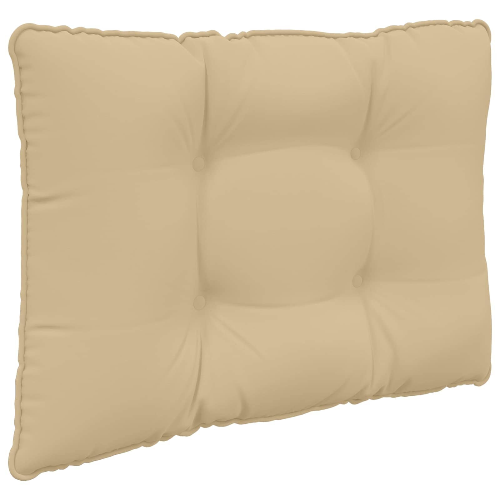 vidaXL Buiten bankkussen Polyester Beige 60 x 50,5 x 8 cm