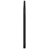 vidaXL Hoofdbord met hoofdeinde Zwart 180 x 55 x 3 cm Rattan