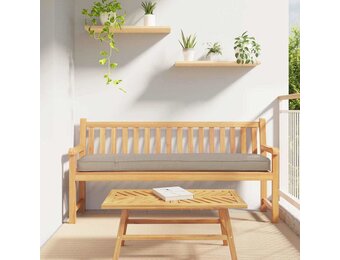 vidaXL Pallet Kussen Set 2 pcs Taupe 200 x 40 x 8 cm Oxford stof