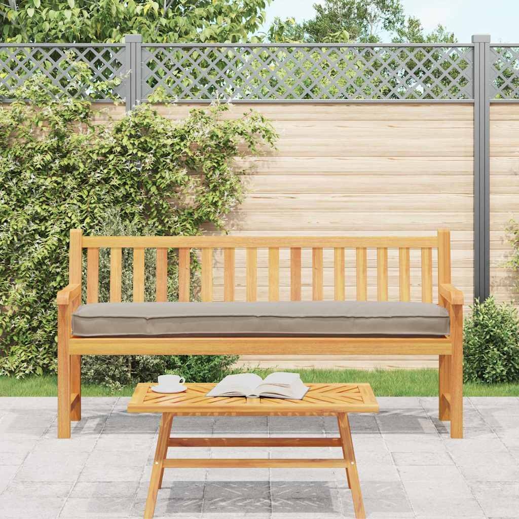 vidaXL Pallet Kussen Set 2 pcs Taupe 200 x 40 x 8 cm Oxford stof