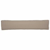 vidaXL Pallet Kussen Set 2 pcs Taupe 200 x 40 x 8 cm Oxford stof