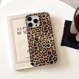 Telefoonhoesje iPhone 11 6,1 inch luipaardpatroon ultradun TPU siliconen