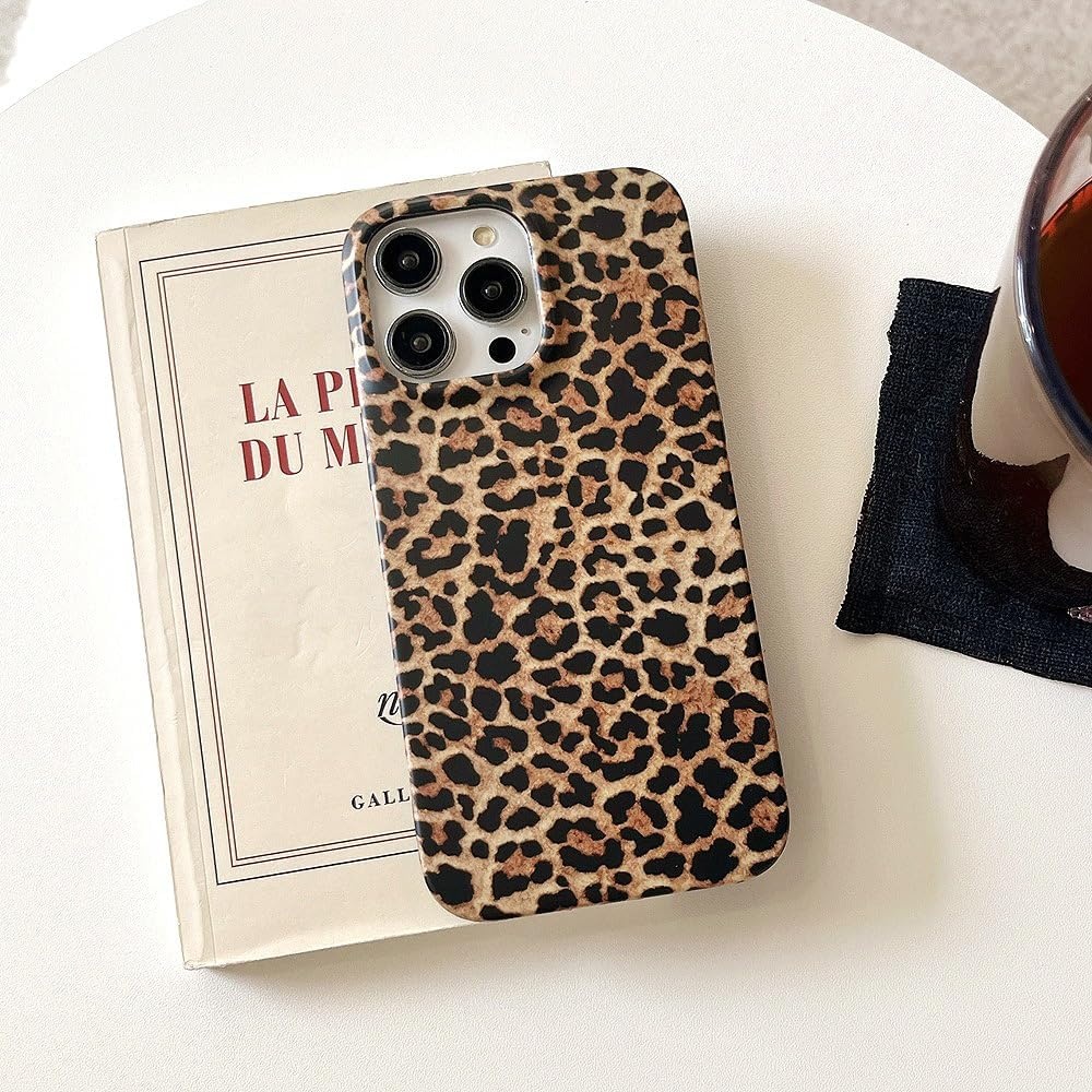 Telefoonhoesje iPhone 11 6,1 inch luipaardpatroon ultradun TPU siliconen