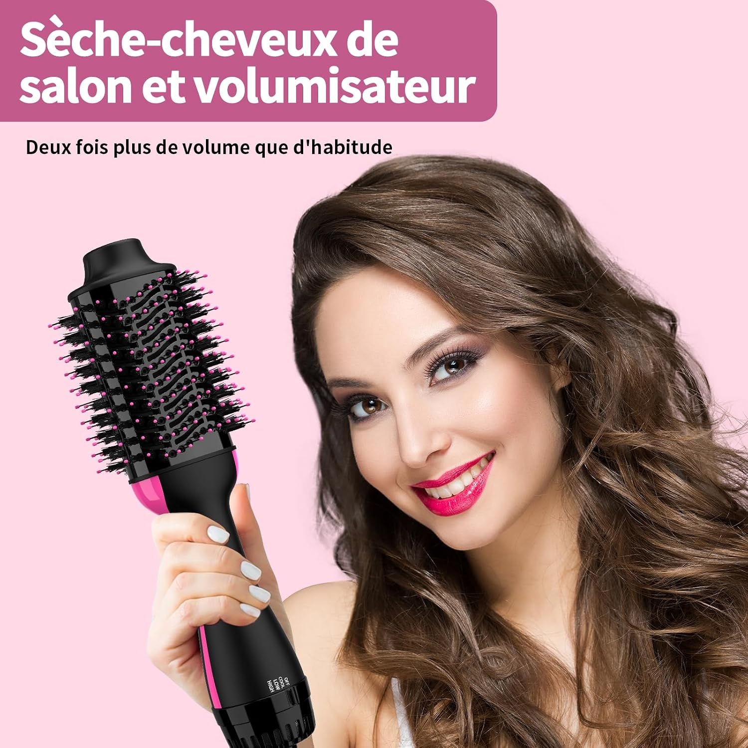 4-in-1 Föhnborstel: Volume & Droog + Haarbescherming