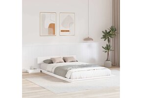 VidaXL Bedframe met Opbergruimte & Nachttafel Bruin - 55% Korting!
