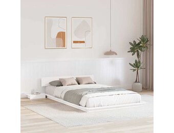 VidaXL Bedframe met Opbergruimte & Nachttafel Bruin - 55% Korting!