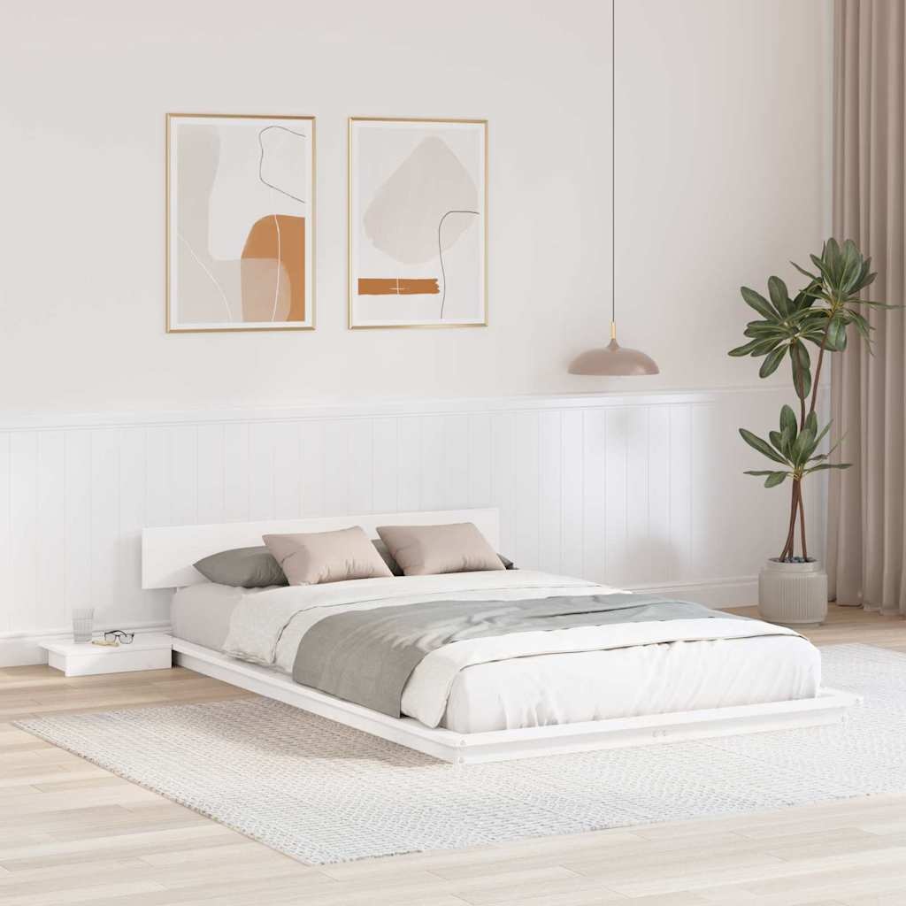 VidaXL Bedframe met Opbergruimte & Nachttafel Bruin - 55% Korting!