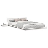VidaXL Bedframe met Opbergruimte & Nachttafel Bruin - 55% Korting!