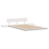 VidaXL Bedframe met Opbergruimte & Nachttafel Bruin - 55% Korting!