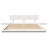 VidaXL Bedframe met Opbergruimte & Nachttafel Bruin - 55% Korting!