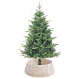 VidaXL Kerstboomkraag Wit - Waterhyacint 75x75x25 cm - 33% Korting!
