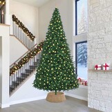 VidaXL Kerstboomkraag Zeegras Bruin (90x90x28cm) - 29% Korting