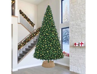 VidaXL Kerstboomkraag Zeegras Bruin (90x90x28cm) - 29% Korting