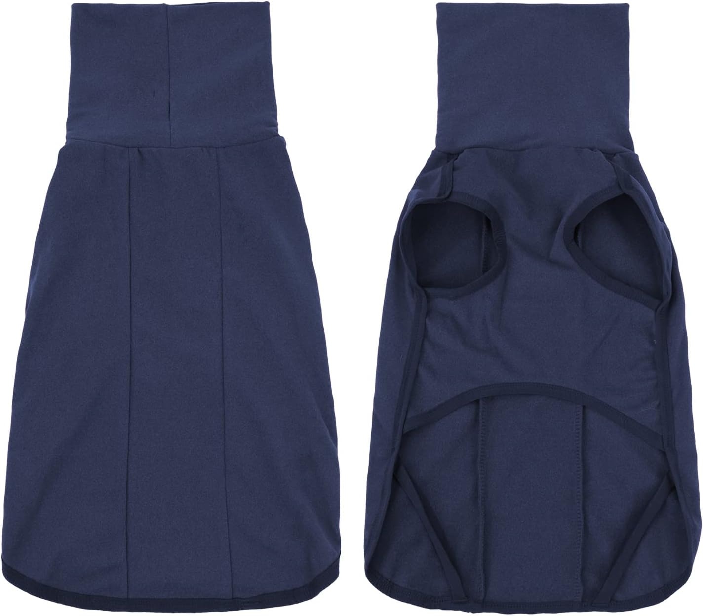 Donkerblauw Hondensweatshirt Fleece Vest XL Mouwloos - Warm & Comfortabel