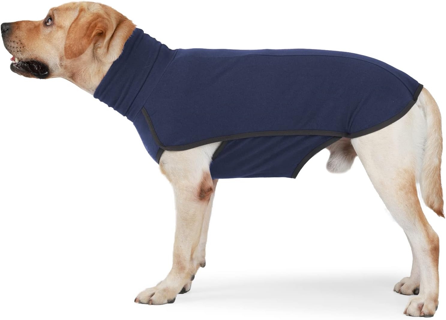 Donkerblauw Hondensweatshirt Fleece Vest XL Mouwloos - Warm & Comfortabel