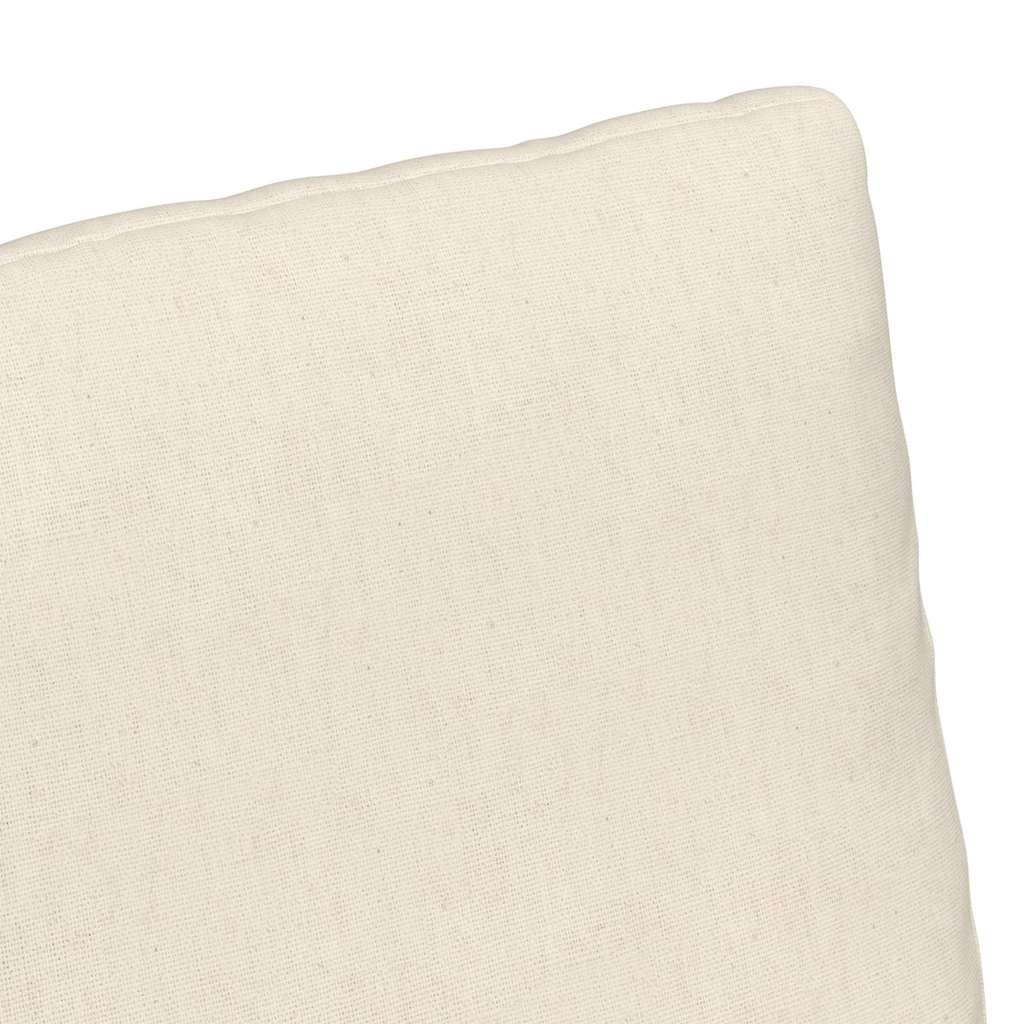 vidaXL Eetstoelen 2 pcs Beige 57 x 67 x 98 cm Linnen